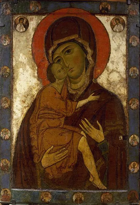 Icon. The Mother of God of Tenderness (The Mother of God of «Belozersk»)